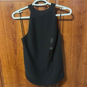 Halter sweater tank